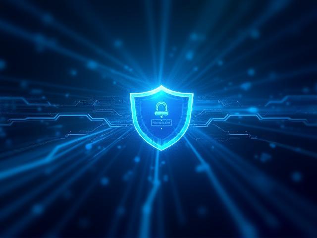 Illustration of a secure and fast network connection, symbolizing Falcon Net's reliable services.